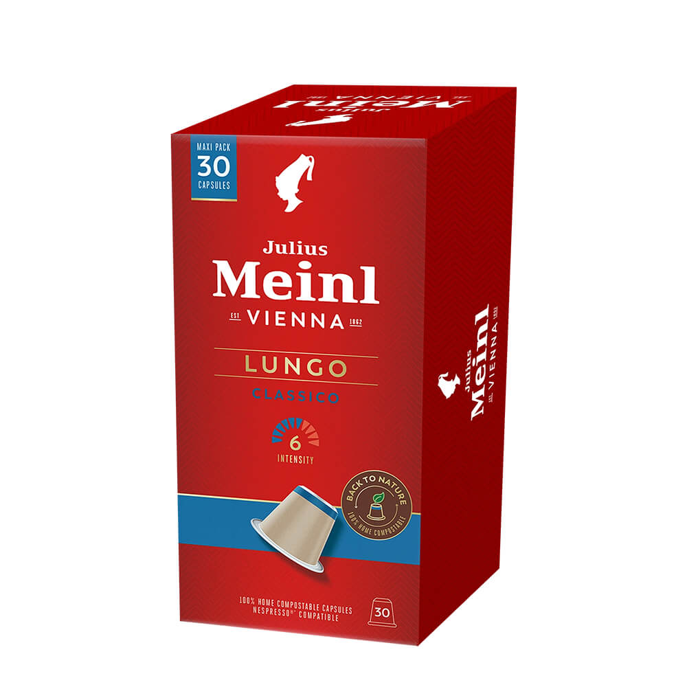Кава в капсулах Julius Meinl Lungo Classico Nespresso, 30 шт