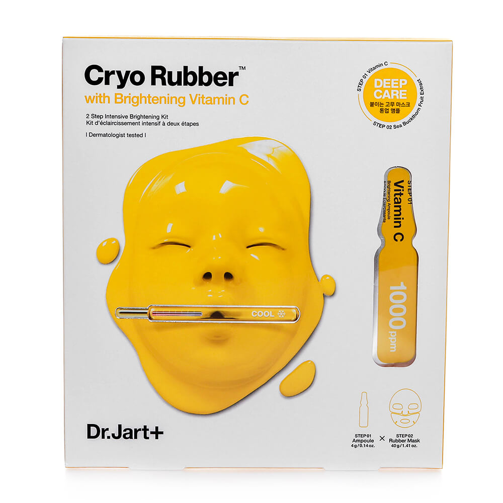 Альгінатна маска «Освітлюючий ефект» з вітаміном С Cryo Rubber with Brightening Vitamin C Dr.Jart+, 44 г