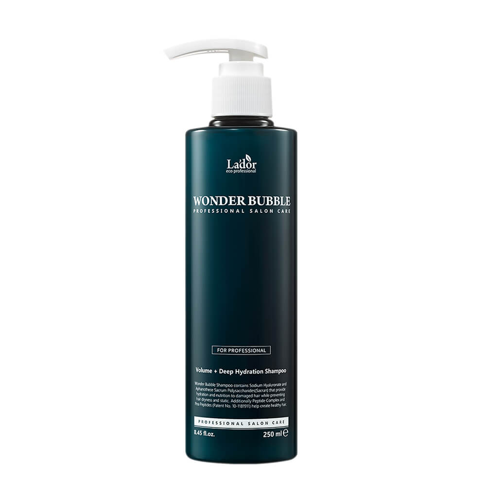 Зволожувальний шампунь для об'єму і гладкості Wonder Bubble Shampoo La'dor , 250 мл