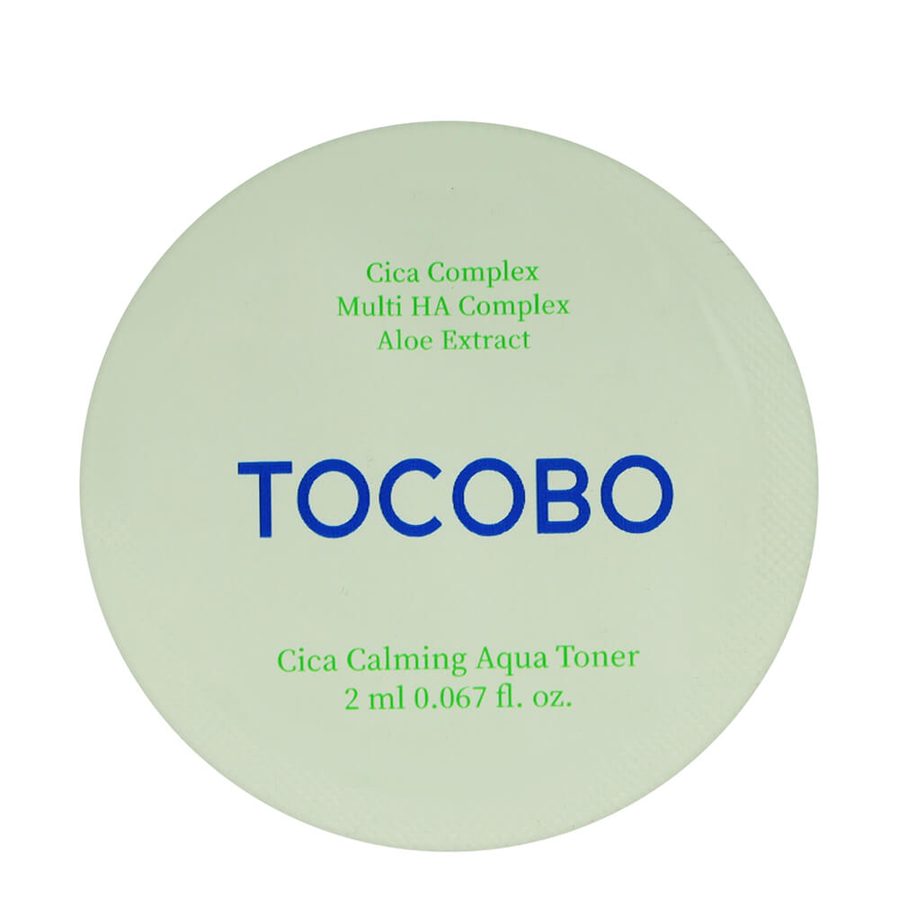 Заспокійливий тонер з центеллою Cica Calming Aqua Toner Tocobo, 2 мл