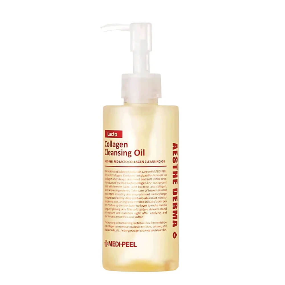 Гідрофільна олія з лактобактеріями Red Lacto Collagen Cleansing Oil 2.0 MEDIPEEL, 200 мл