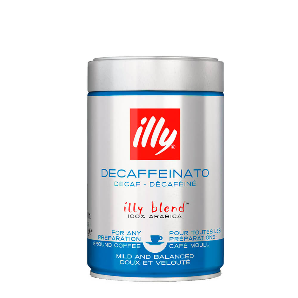 Кава мелена illy Decaffeinato ж/б, 250 г