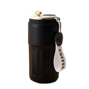 Термочашка Yiwu Coffee з датчиком температури, чорний, 500 мл