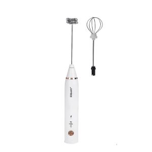 Капучинатор ручний Sokany SK-201A акумуляторний, білий