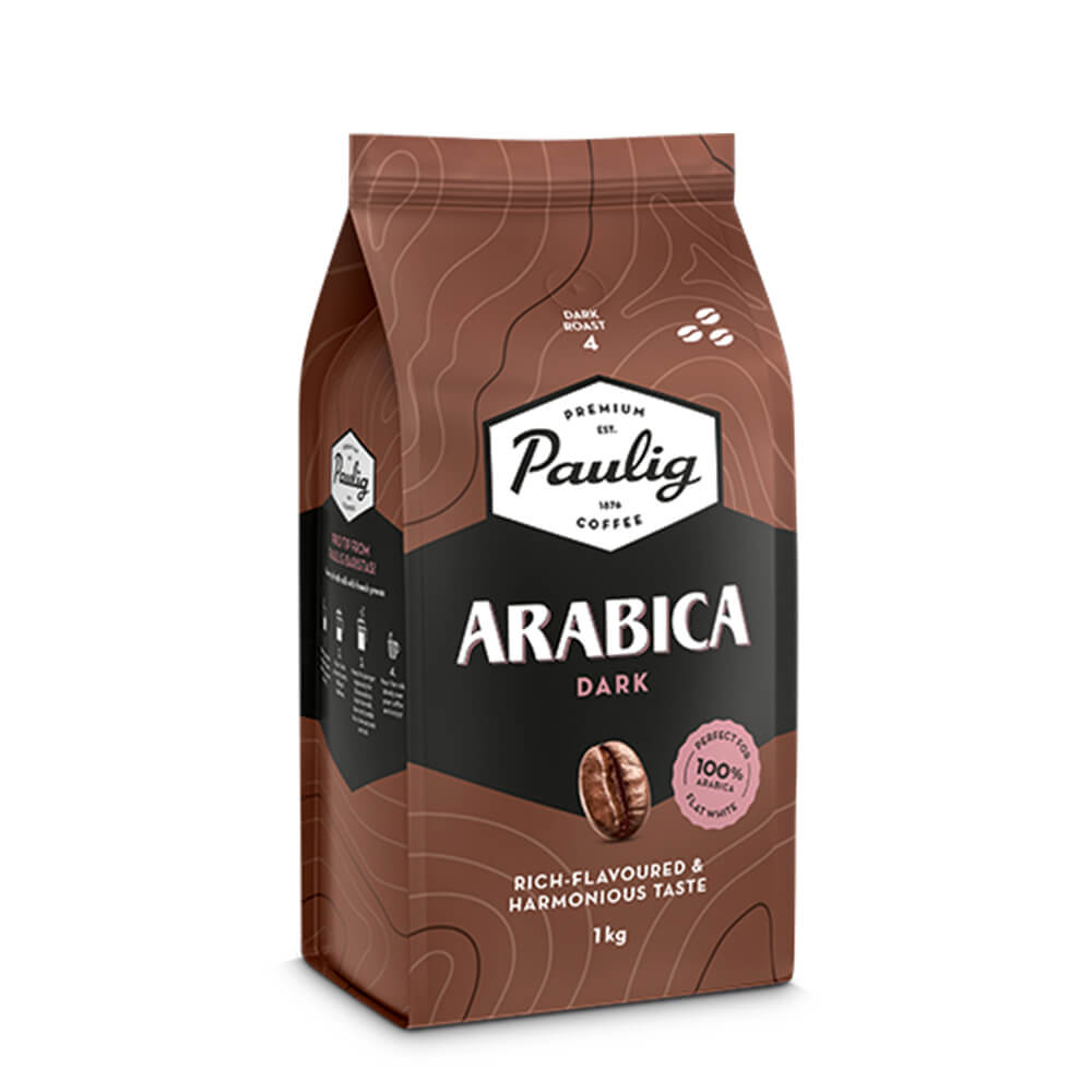 Кава в зернах Paulig Arabica Dark, 1 кг