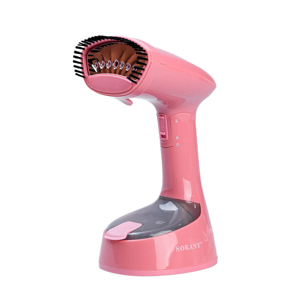 Ручний відпарювач SOKANY, рожевий