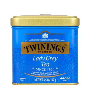 Чай Twinings чорний Леді Грей листовий ж/б, 100 г