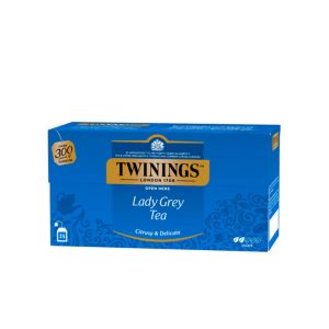 Чай Twinings чорний Леді Грей в пакетиках, 25 пак. по 2 г