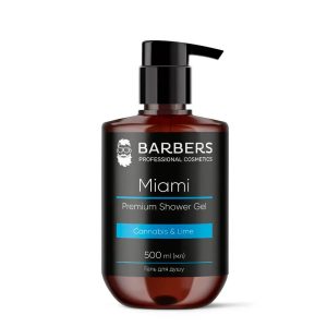 Гель для душу Barbers Miami, 500 мл