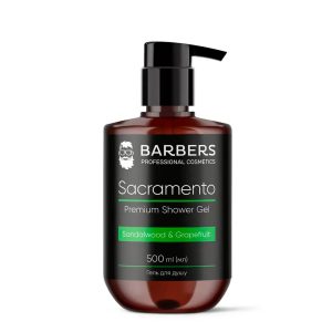 Гель для душу Barbers Sacramento, 500 мл