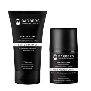 Комплекс для щоденного догляду за обличчям Barbers Men's Face Care