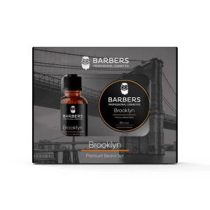 Набір для догляду за бородою Barbers Brooklyn, 80 мл