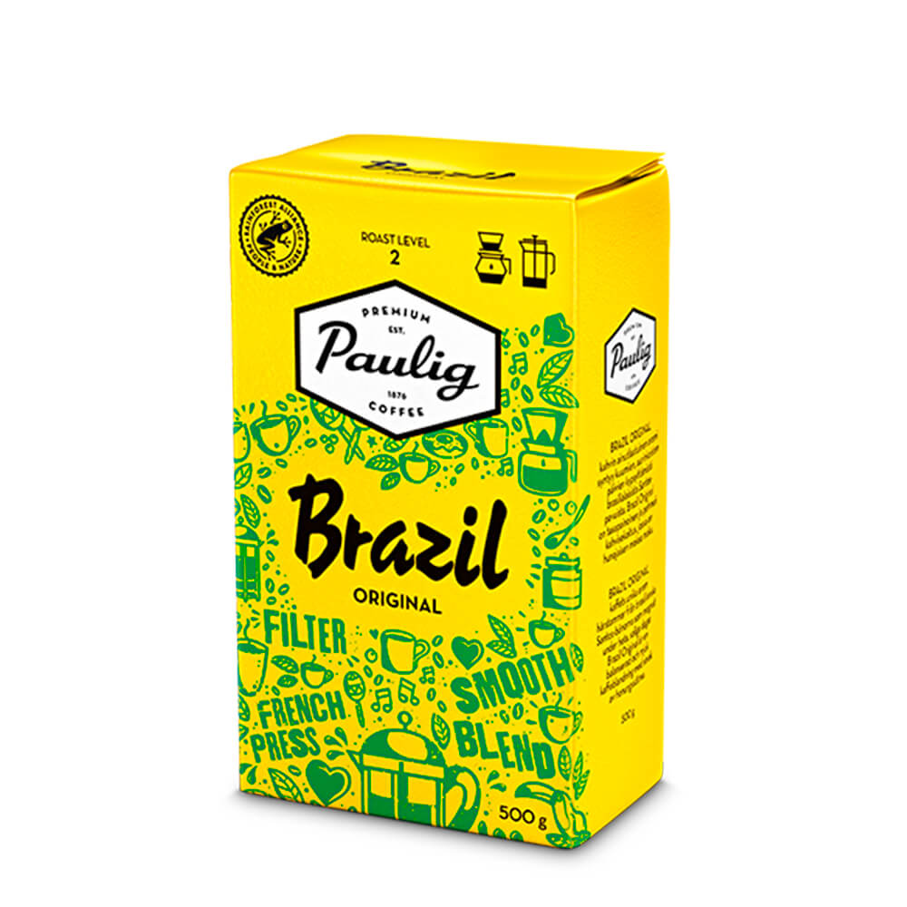 Кава мелена Paulig Brazil Original, 500 гр