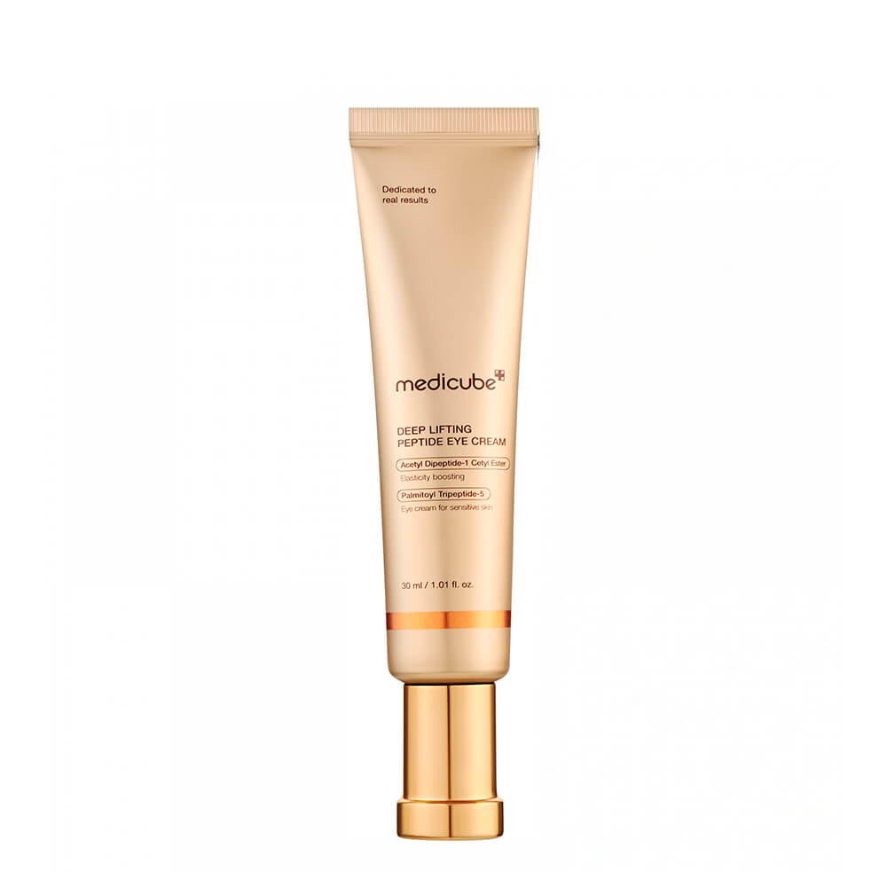 Крем для глибокого ліфтингу з пептидами для зони навколо очей Deep Lifting Peptide Eye Cream Medicube, 30 мл