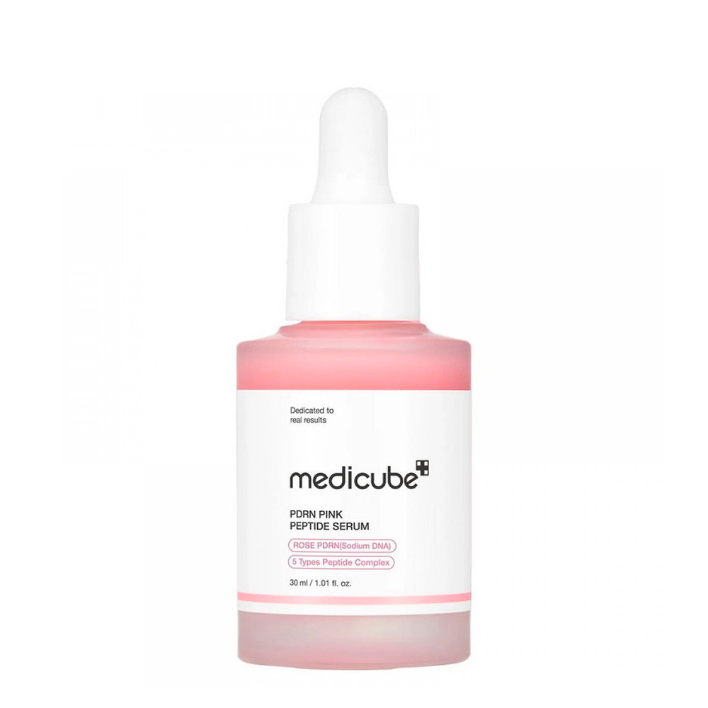 Омолоджувальна сироватка з полінуклеотидами та пептидами PDRN Pink Peptide Serum Medicube, 30 мл