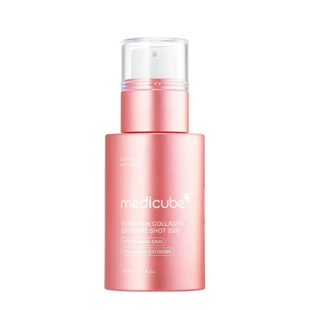 Сироватка з полінуклеотидами, колагеном та екзосомами PDRN Pink Collagen Exosome Shot 2000 Medicube, 30 мл