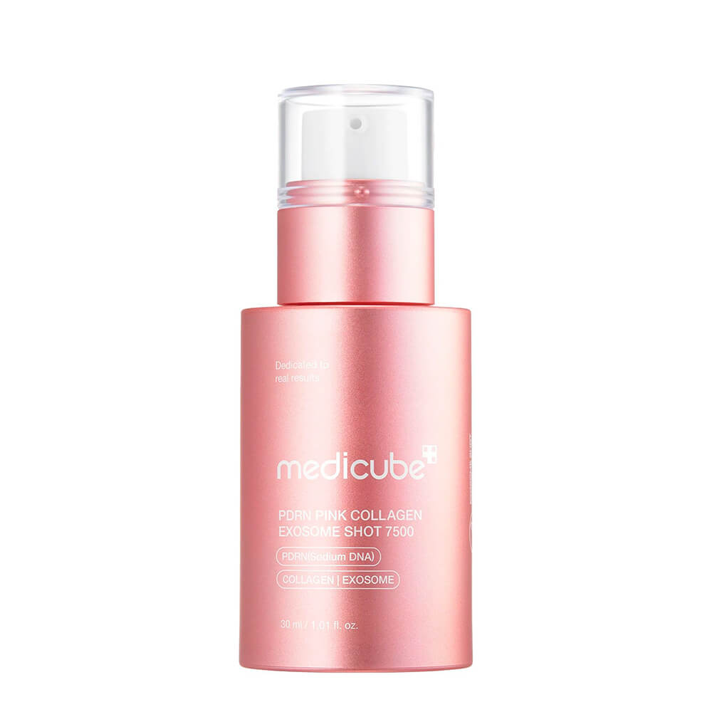 Сироватка з полінуклеотидами, колагеном та екзосомами PDRN Pink Collagen Exosome Shot 7500 Medicube, 30 мл