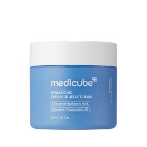 Зволожувальний крем-желе з гіалуроновою кислотою та керамідами Hyaluronic Ceramide Jelly Cream Medicube, 50 мл