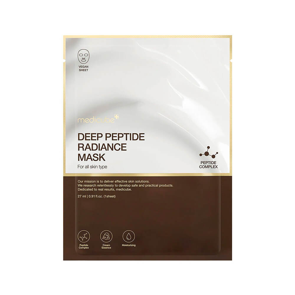 Регенеруюча кремова маска з пептидами Deep Peptide Radiance Mask Medicube, 27 мл