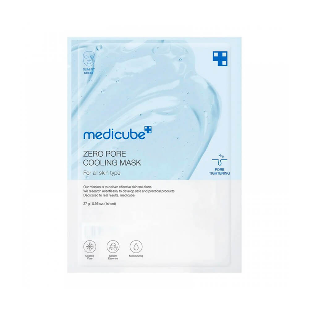 Охолоджувальна маска для звуження пор Zero Pore Cooling Mask Medicube, 27 г