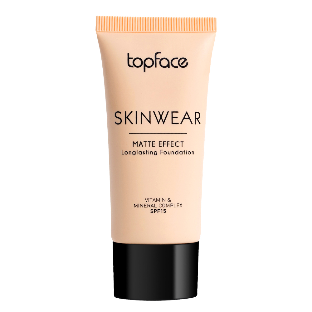 Тональний крем Topface Skinwear - Matte Effect Longlasting Foundation, 30 мл