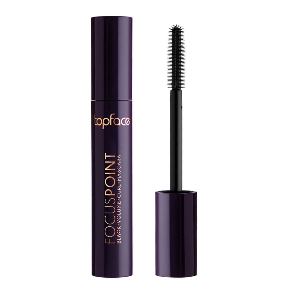 Туш для вій Topface Focus Point Black - Volume Curl Mascara, 12 мл