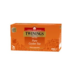 Чай Twinings чорний цейлонський в пакетиках, 25 пак. по 2 г