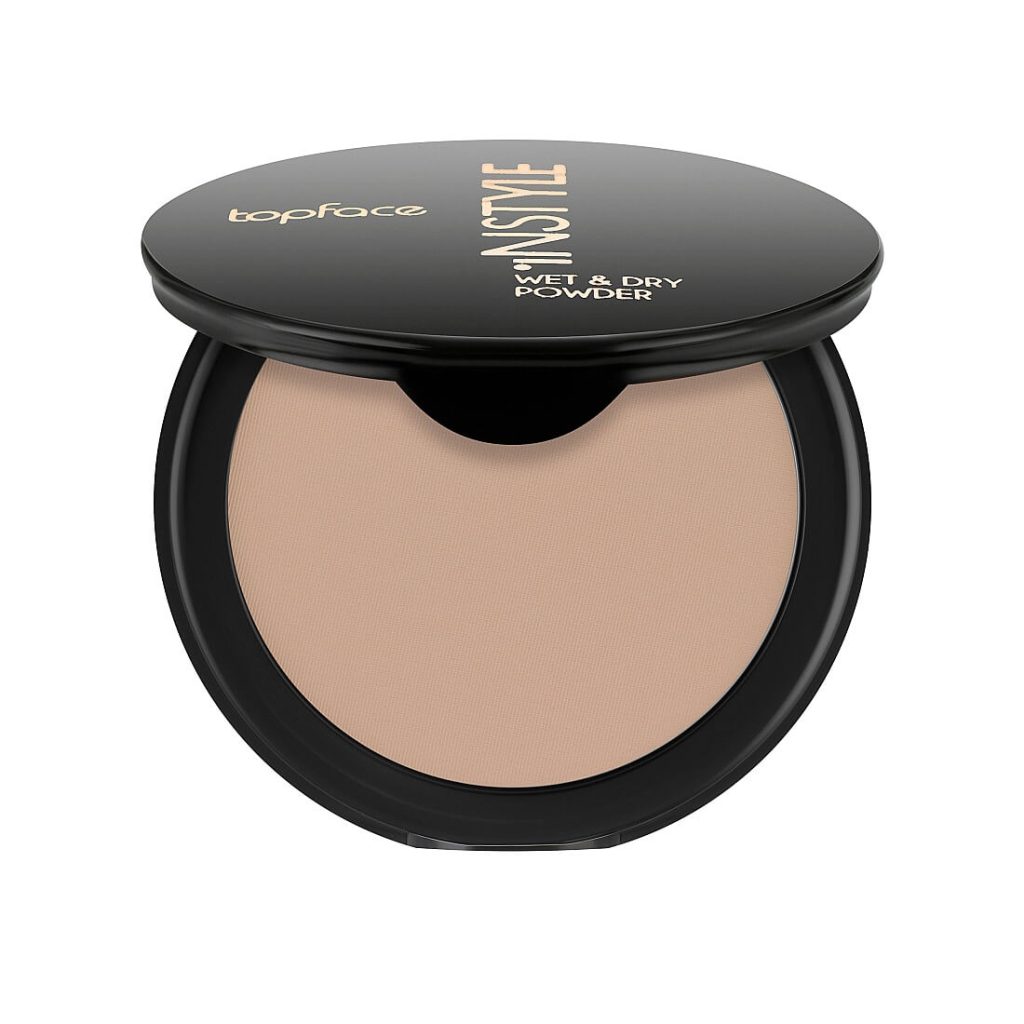 Пудра компактна Topface Instyle - Wet & Dry Powder, 10 г