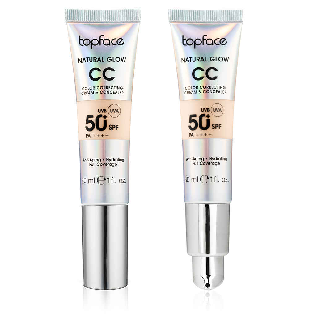 Тональний крем Topface Natural Glow CC Cream&Concealer, 30 мл