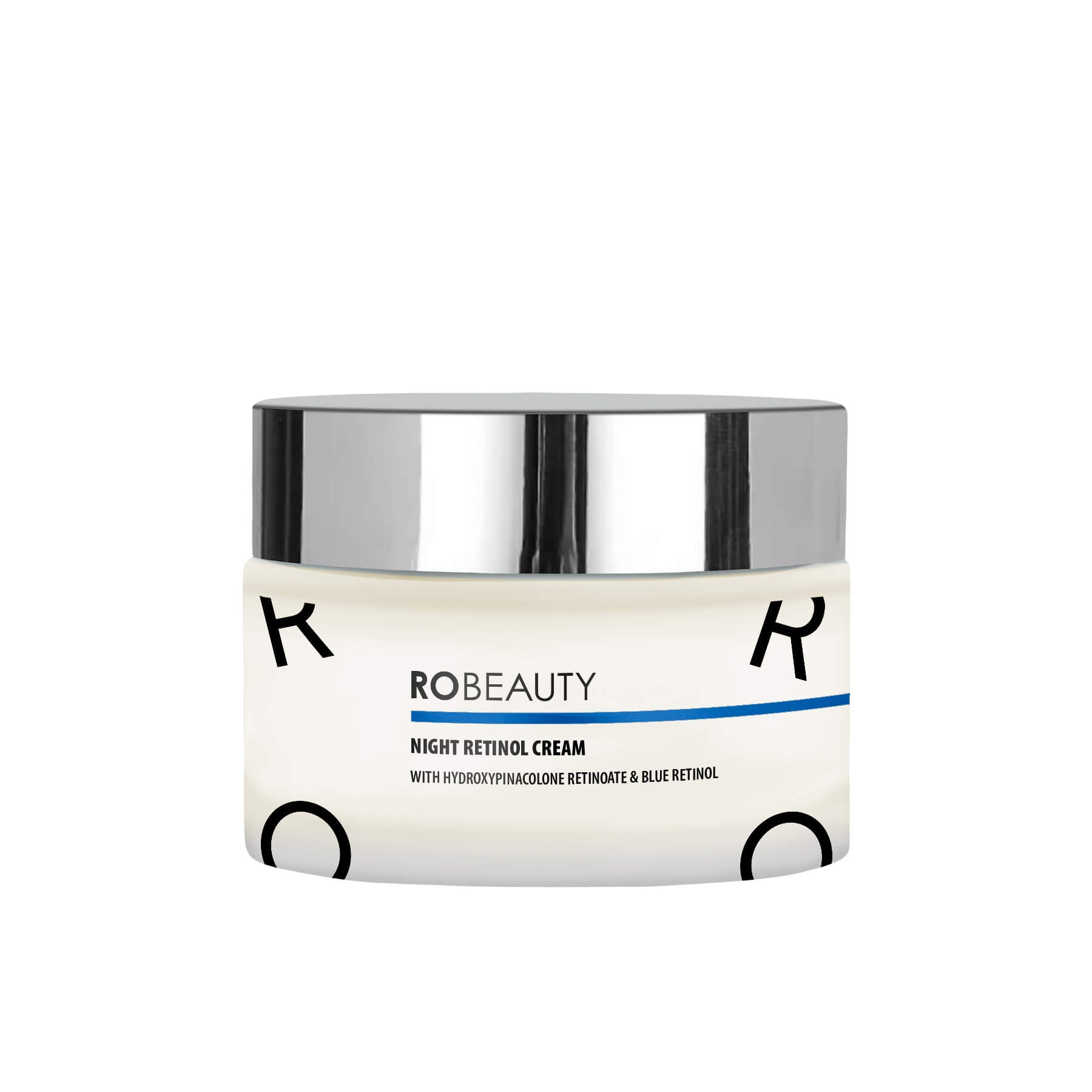 Нічний ANTI-AGE крем з мікроголками та ретинолом ROBEAUTY, 50 г