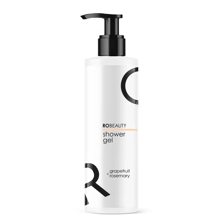 Гель для душу Грейпфрут - Розмарин ROBEAUTY, 500 мл