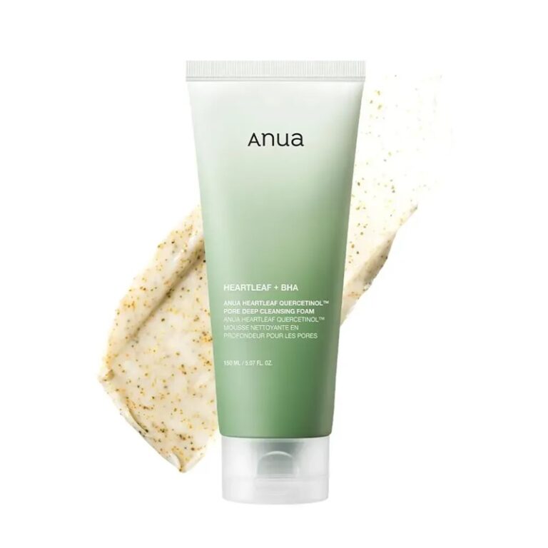 Глибоко очищувальна пінка для вмивання Heartleaf Quercetinol Pore Deep Cleansing Foam Anua, 150 мл