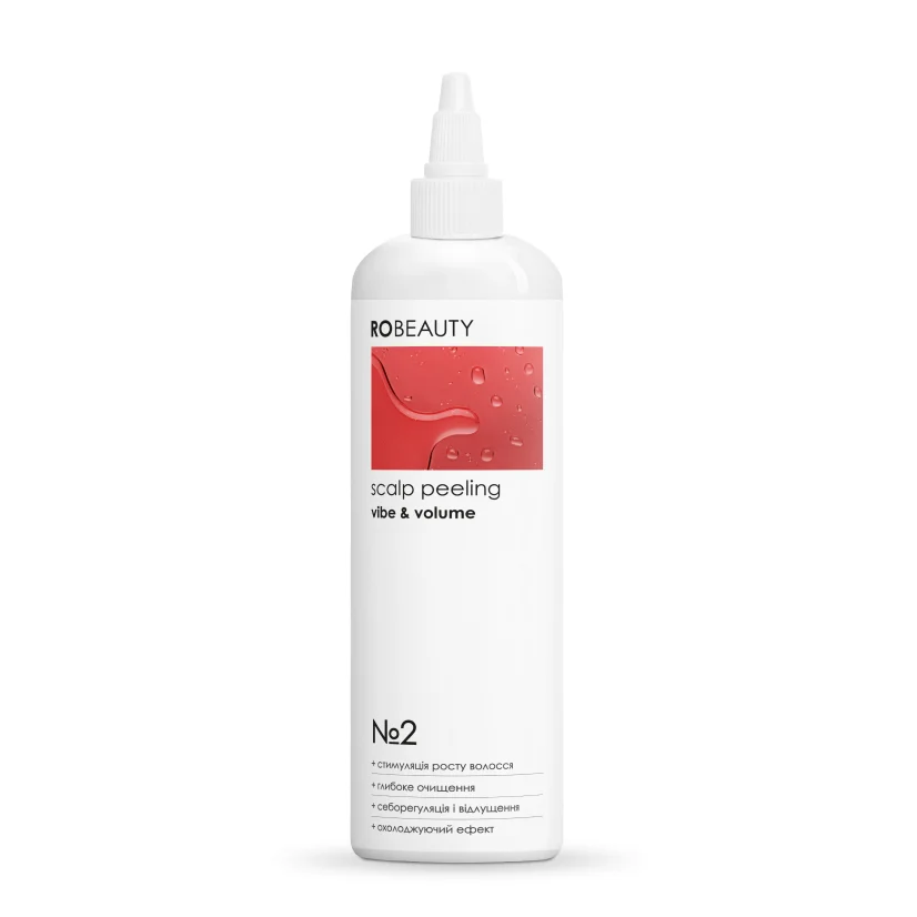 Кислотний пілінг для шкіри голови для росту волосся ROBEAUTY, 100 мл