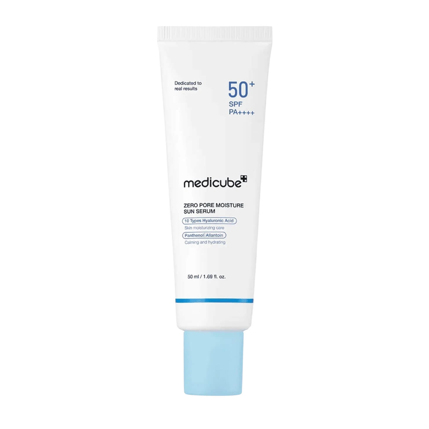 Зволожувальна сонцезахисна сироватка для обличчя Zero Pore Hydrating Sun Serum SPF50+ PA++++ Medicube, 50 мл